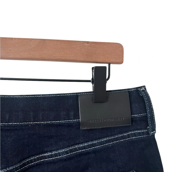 Citizens of Humanity Isola Dark Indigo Flare Jean - Picture 5 of 9